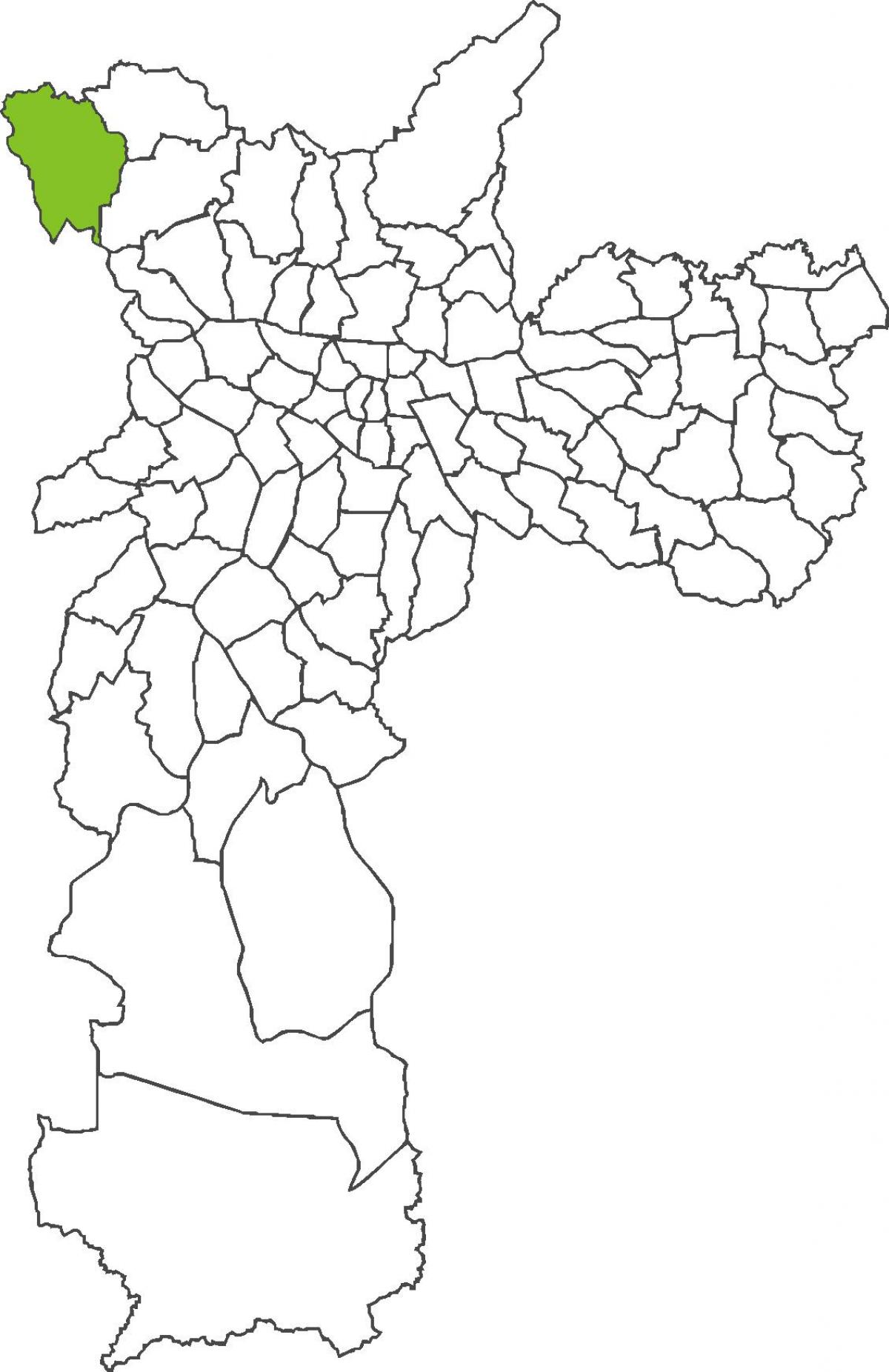 Mapa de Anhangüera districte