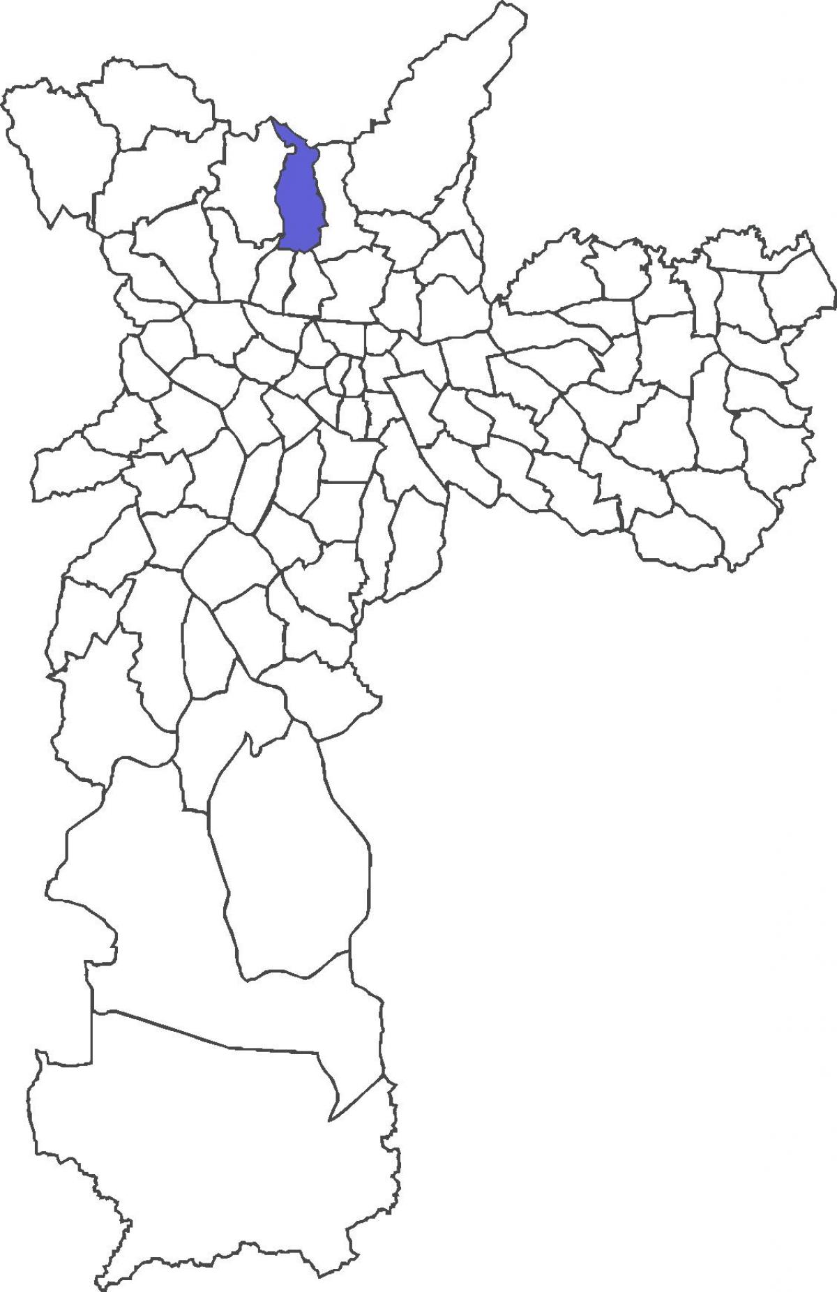 Mapa de Cachoeirinha districte