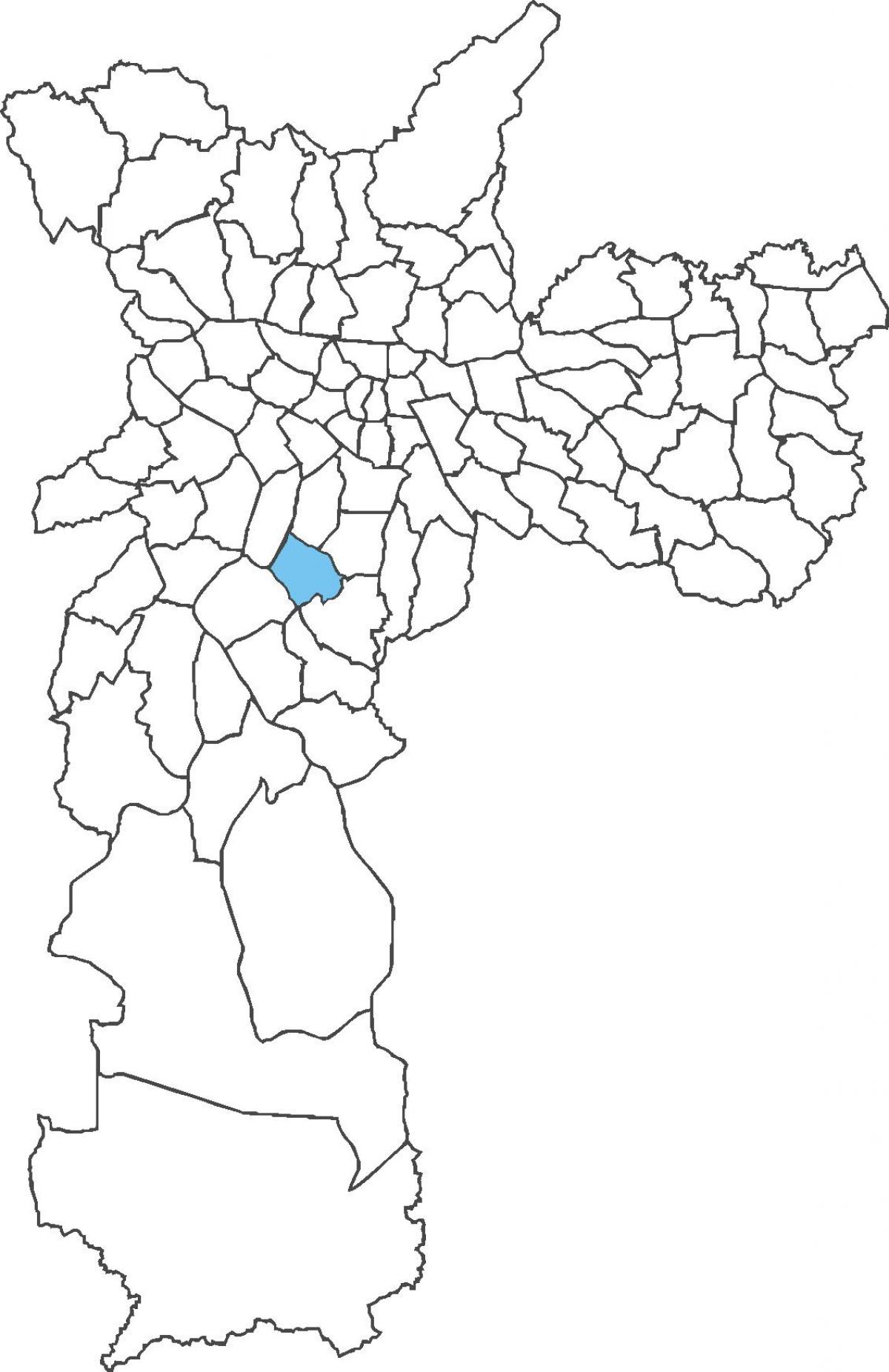 Mapa de Campo Belo districte