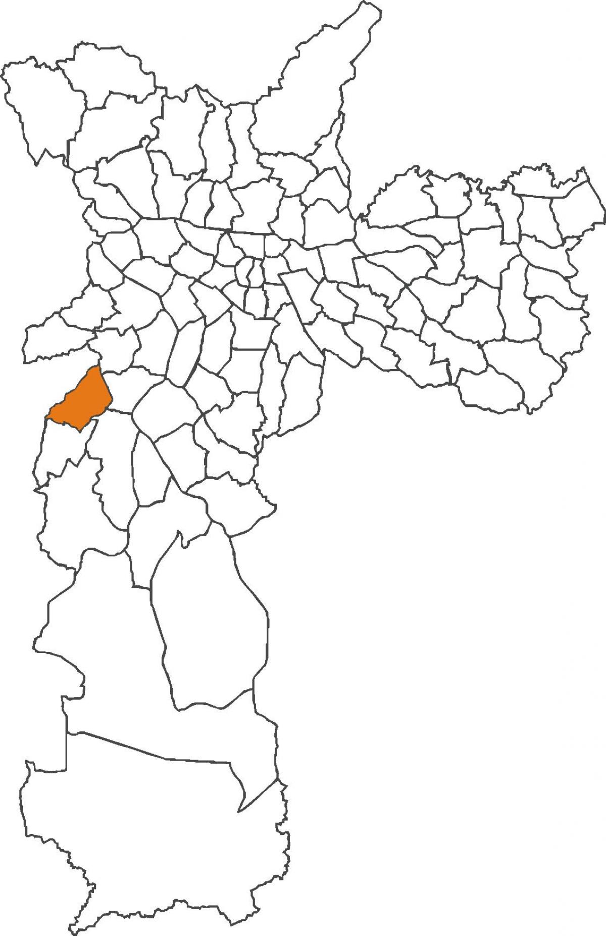 Mapa de Campo Limpo districte