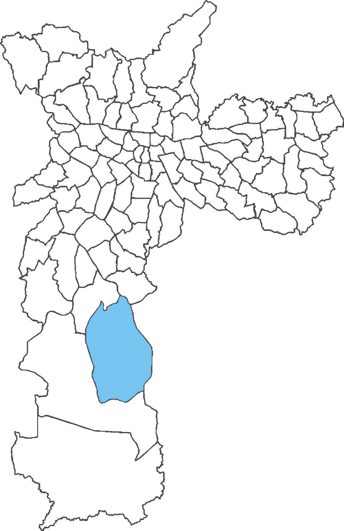 Mapa de Grajaú districte