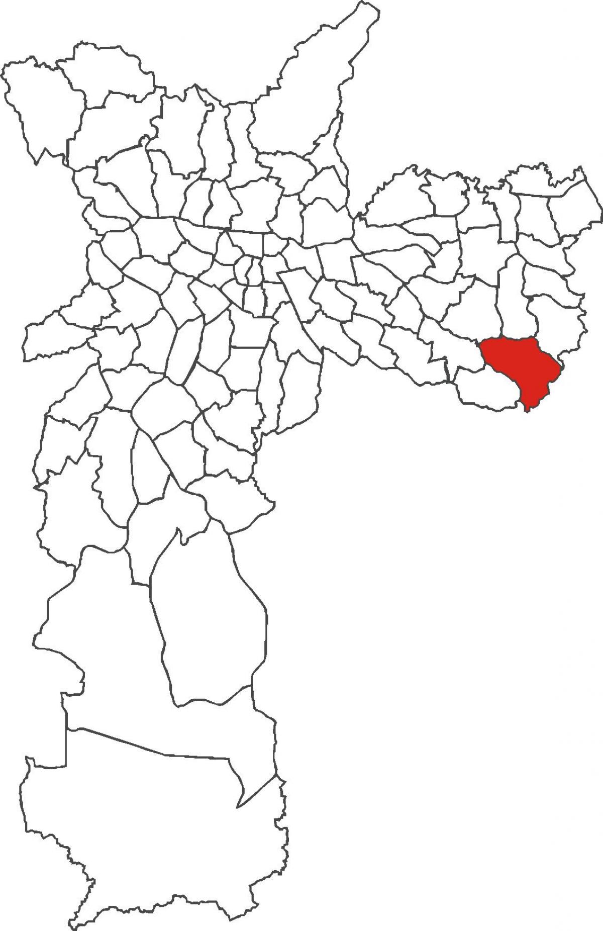 Mapa de Iguatemi districte
