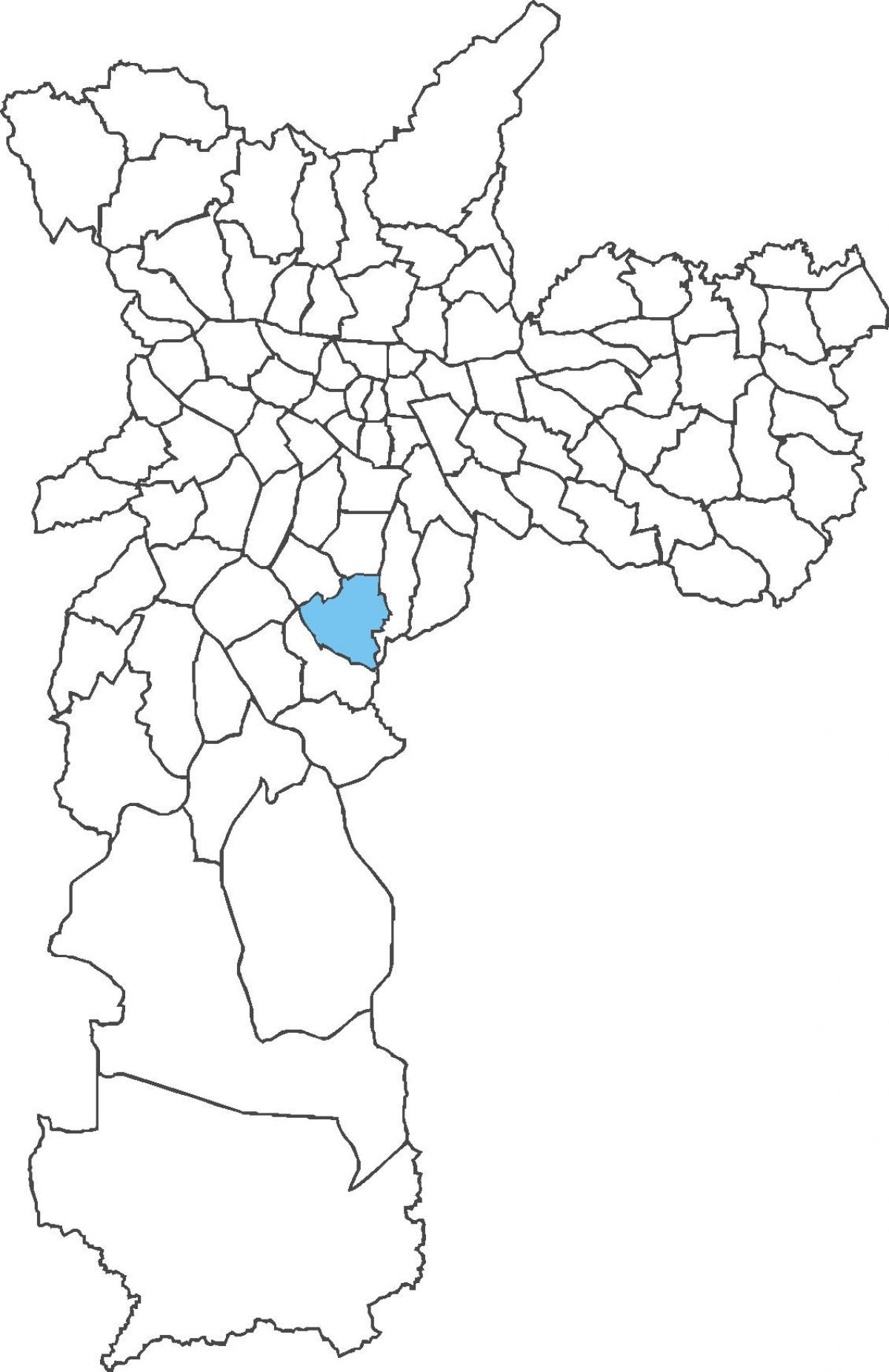 Mapa de Jabaquara districte