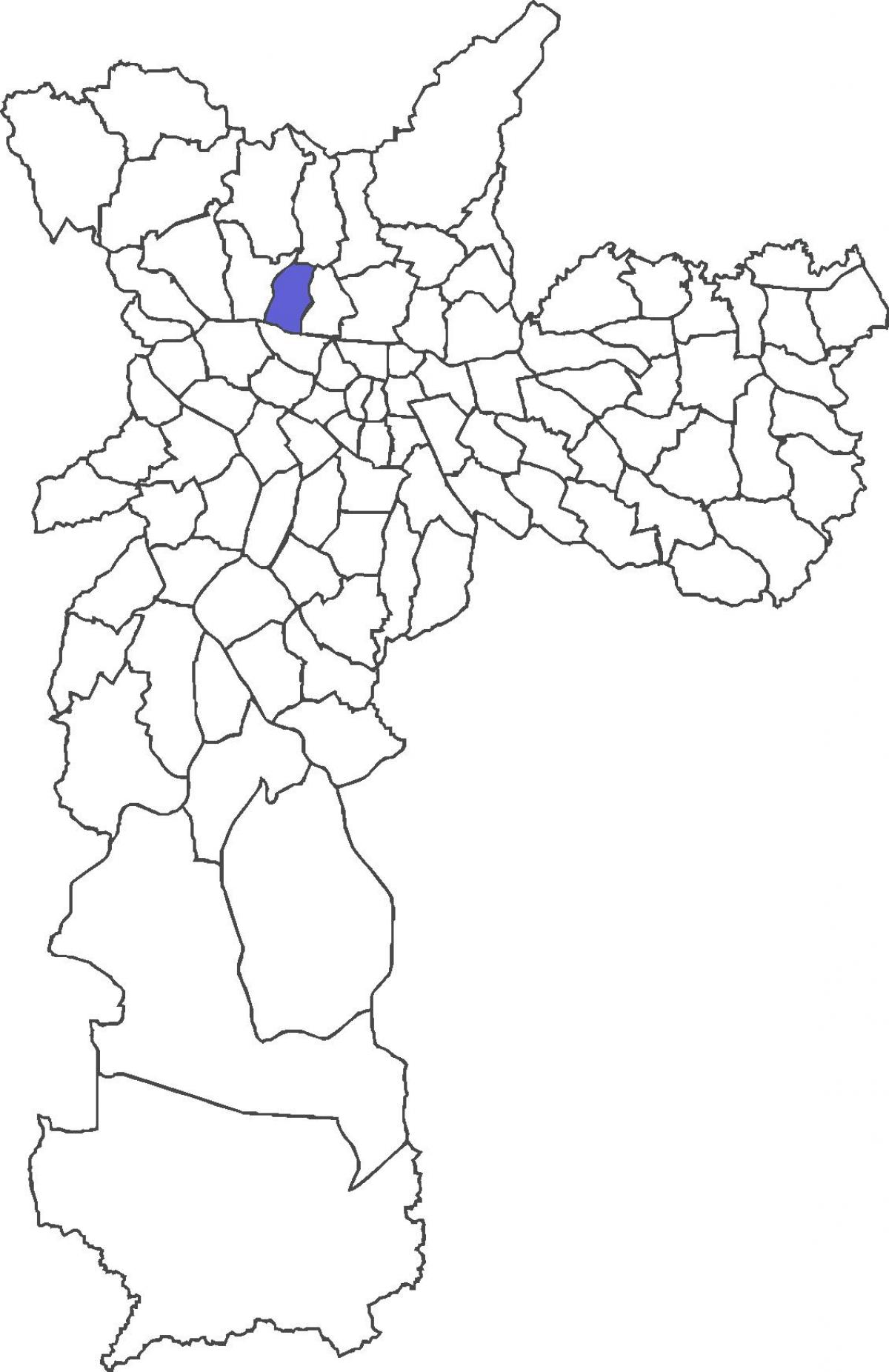 Mapa de Limão districte