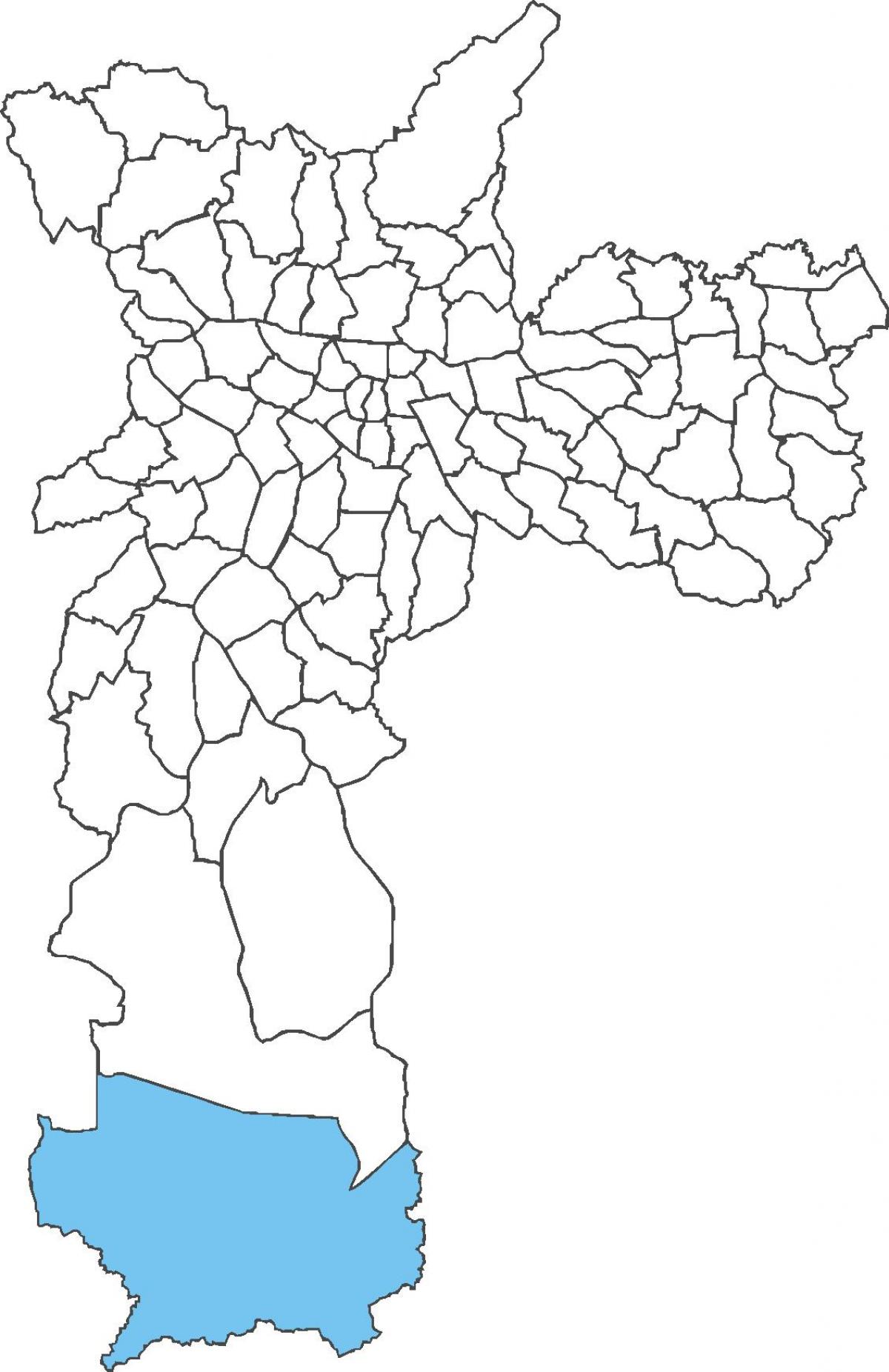 Mapa de Marsilac districte