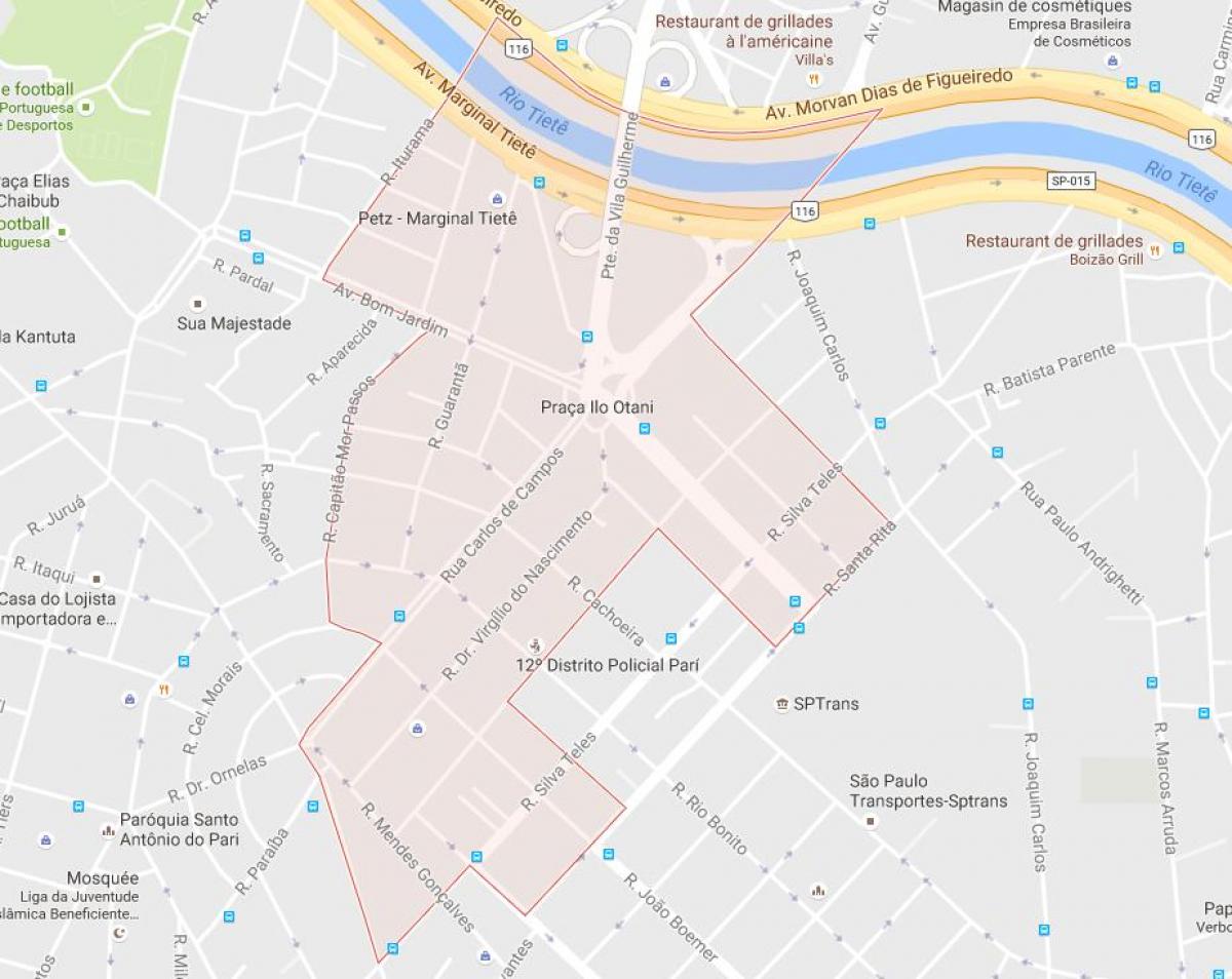 Mapa de P São Paulo