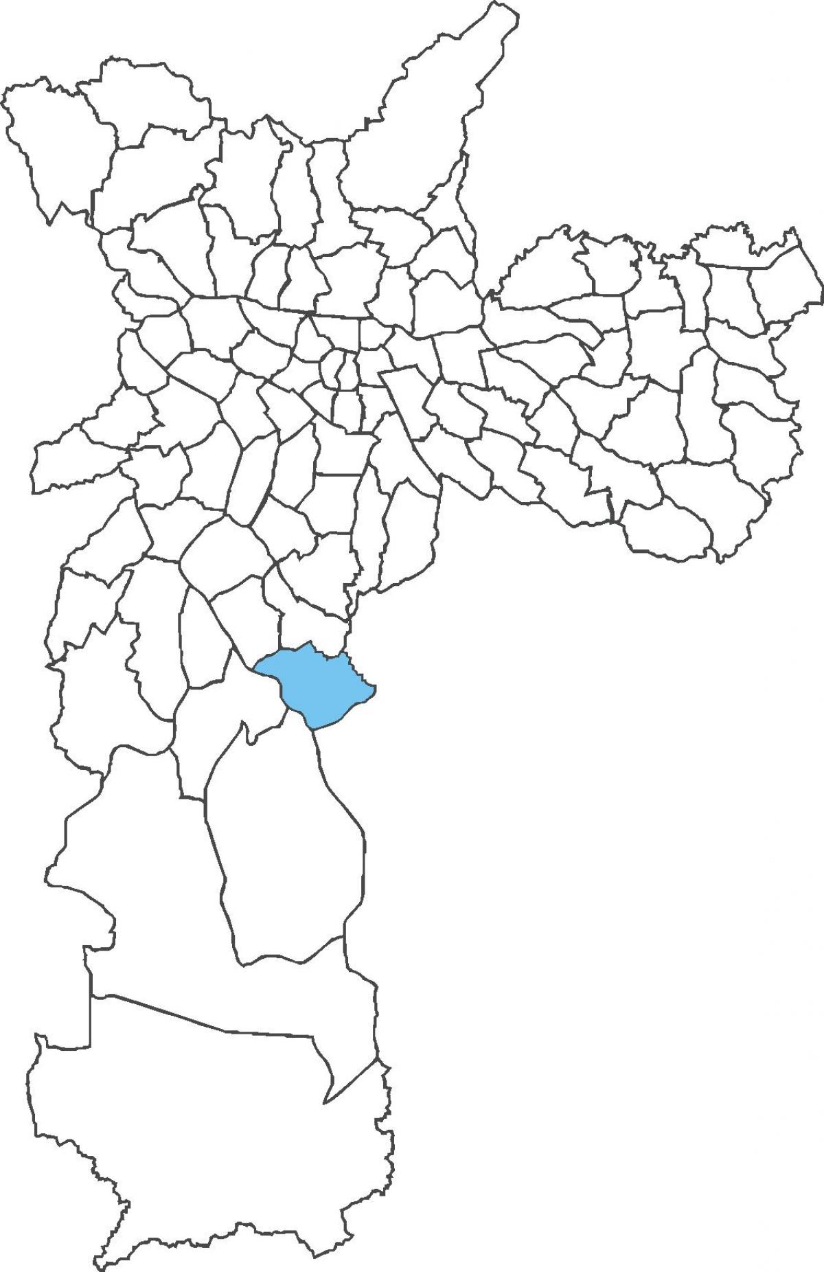 Mapa de Pedreira districte