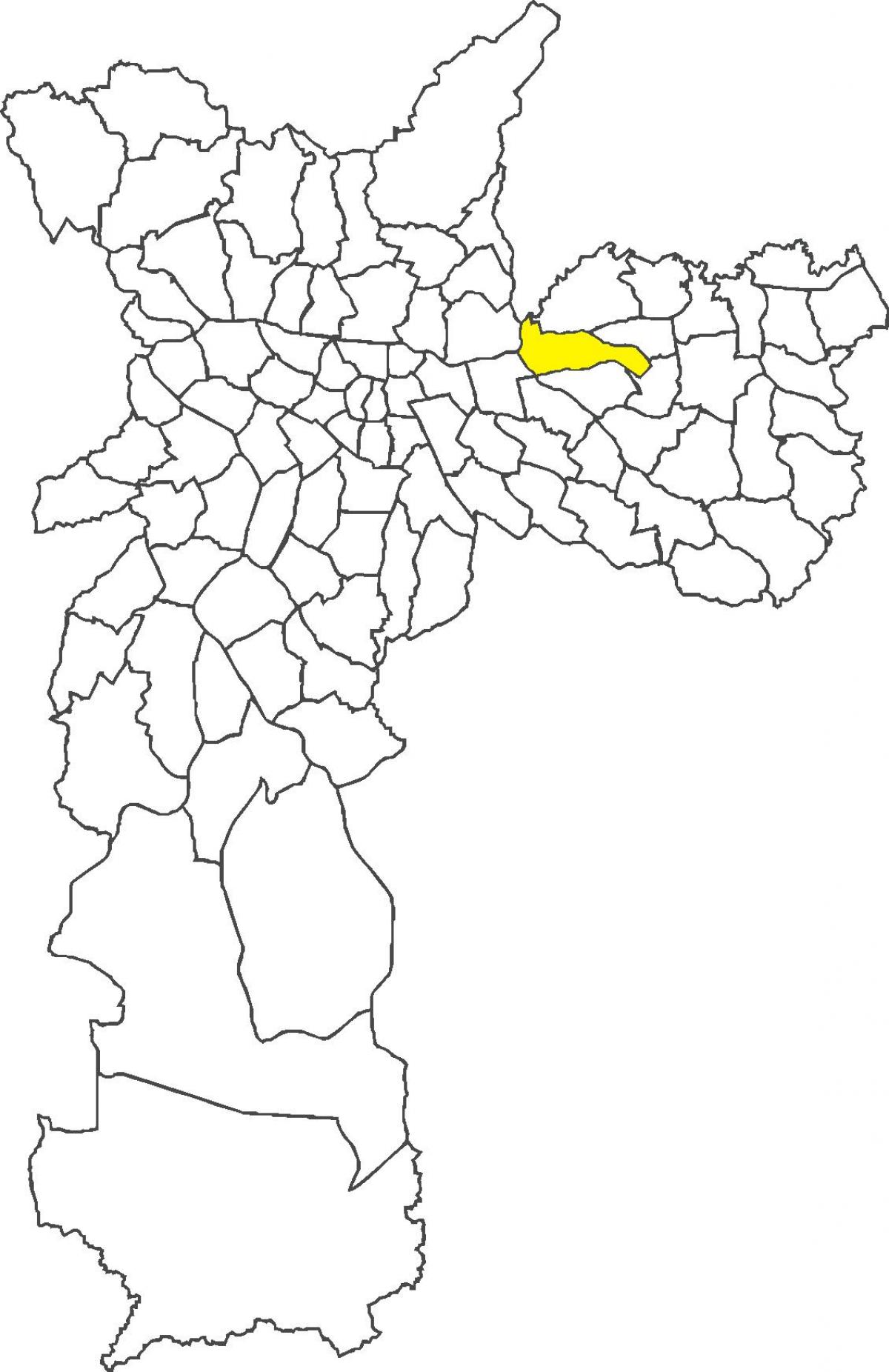 Mapa de Penha de districte