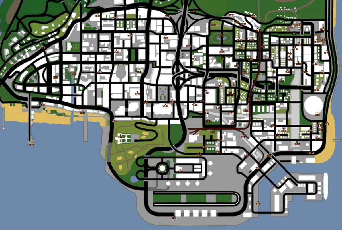 Mapa de São Paulo pichação