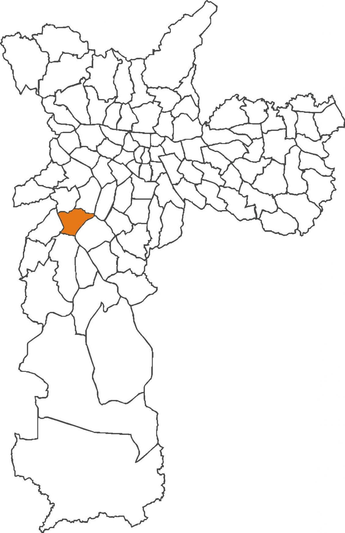 Mapa de Vila Andrade districte