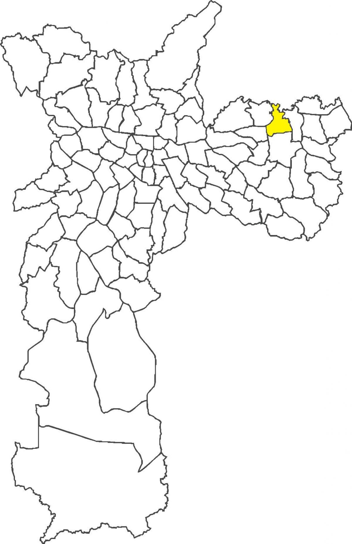 Mapa de Vila Jacuí districte