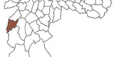 Mapa de Capão Redondo districte