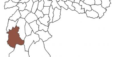 Mapa de Jardim Ângela districte