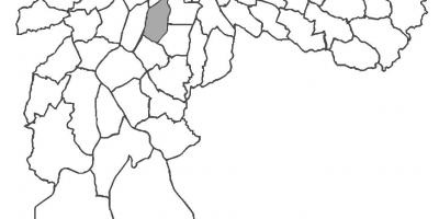 Mapa de Moema districte