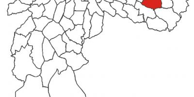 Mapa del Parque do Carmo districte