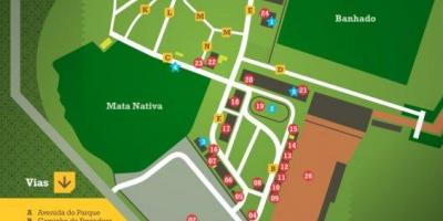 Mapa de Rodeio São Paulo parc