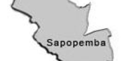 Mapa de Sapopembra sots-prefectura