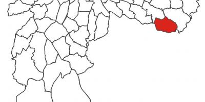 Mapa de São Rafael districte