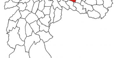 Mapa de Vila Formosa districte