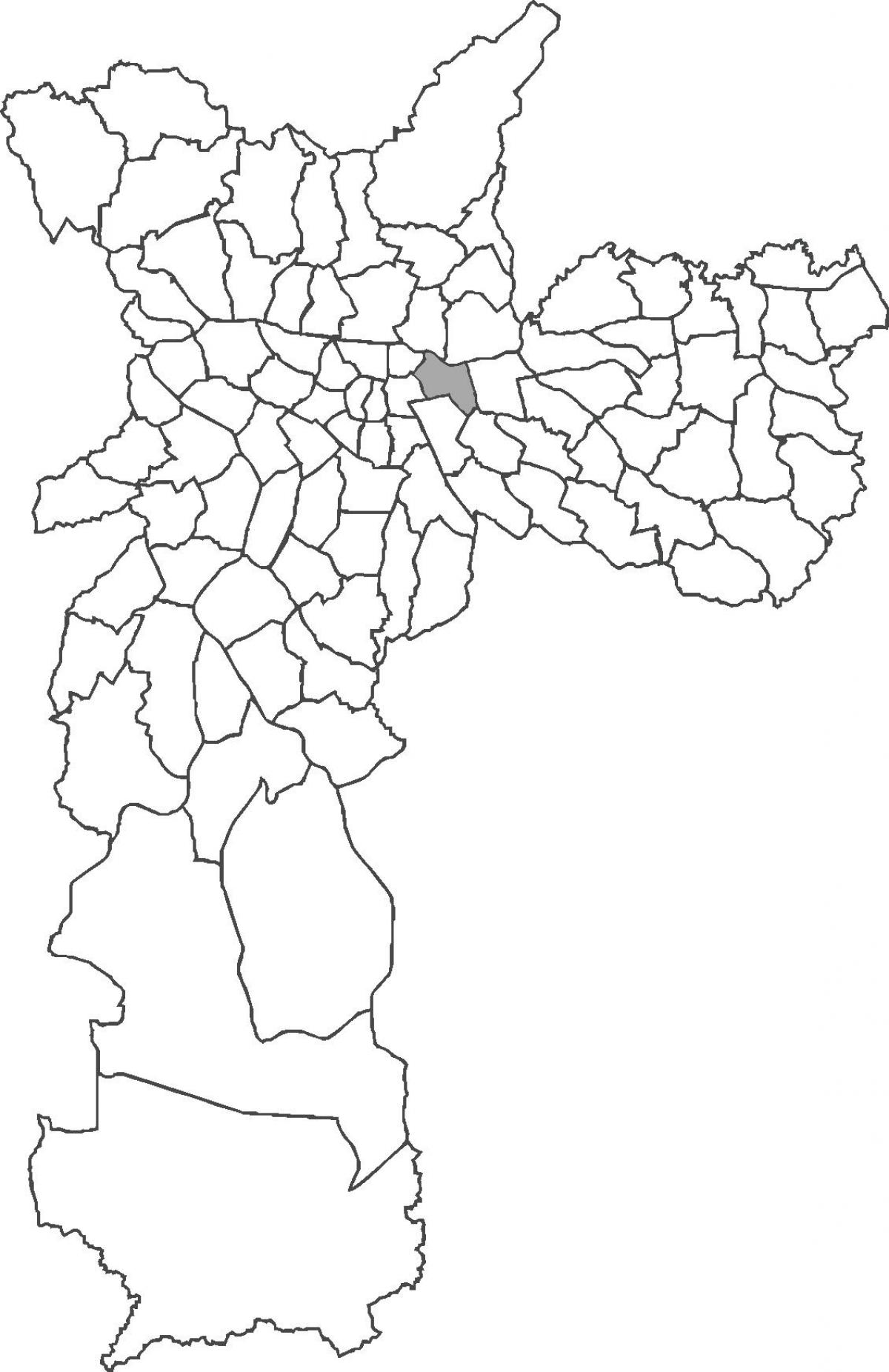 Mapa del barri de Belém