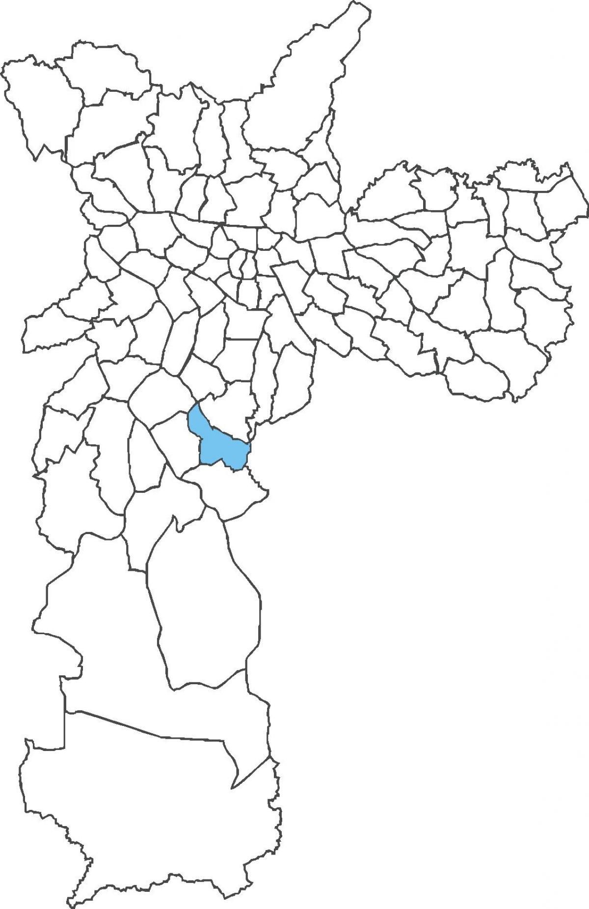 Mapa de Ciutat Ademar de districte
