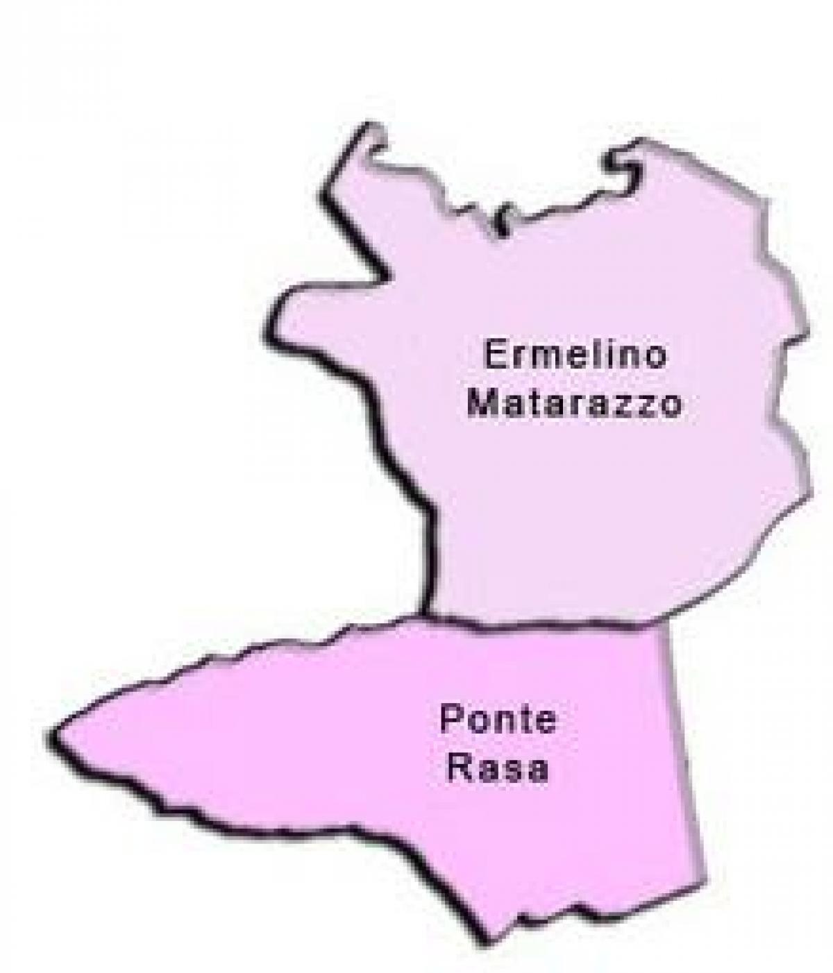 Mapa d'Ermelino Matarazzo sots-prefectura