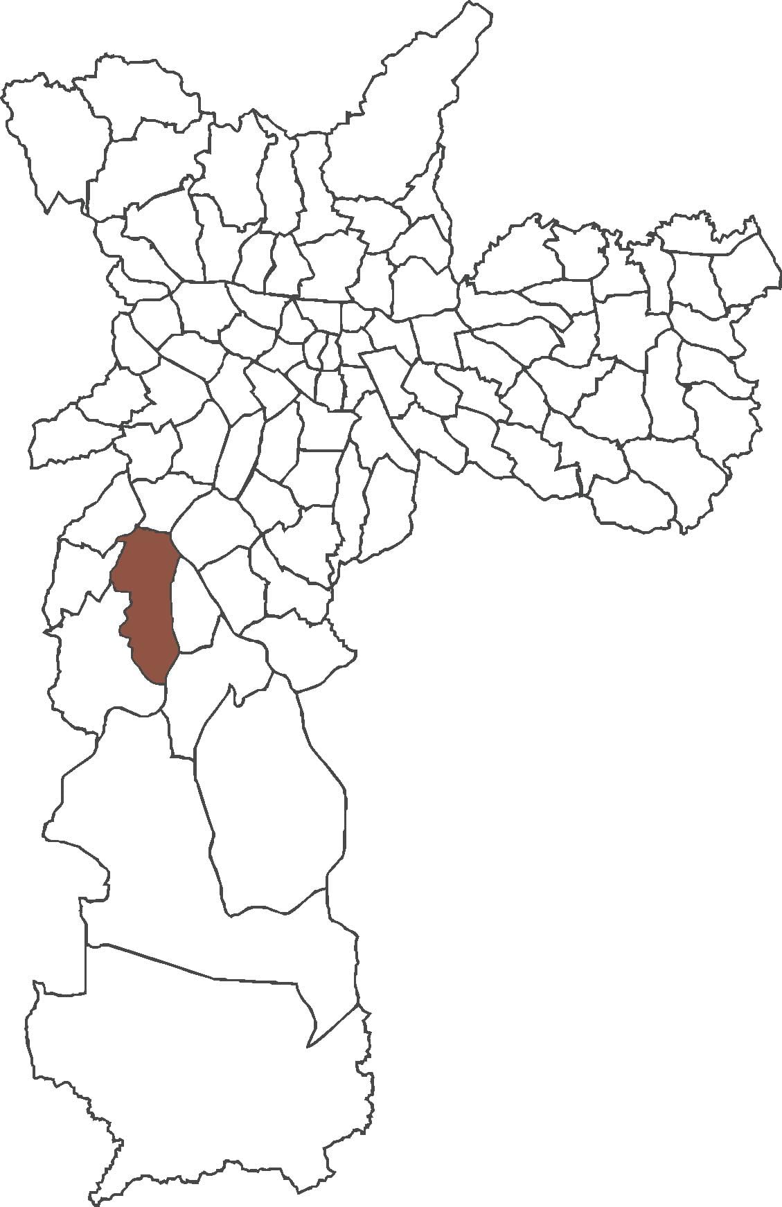 Mapa de Jardim São Luís districte