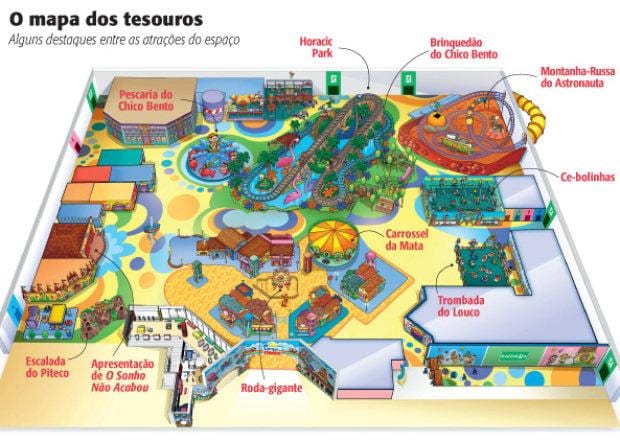 Mapa de Mònica São Paulo parc