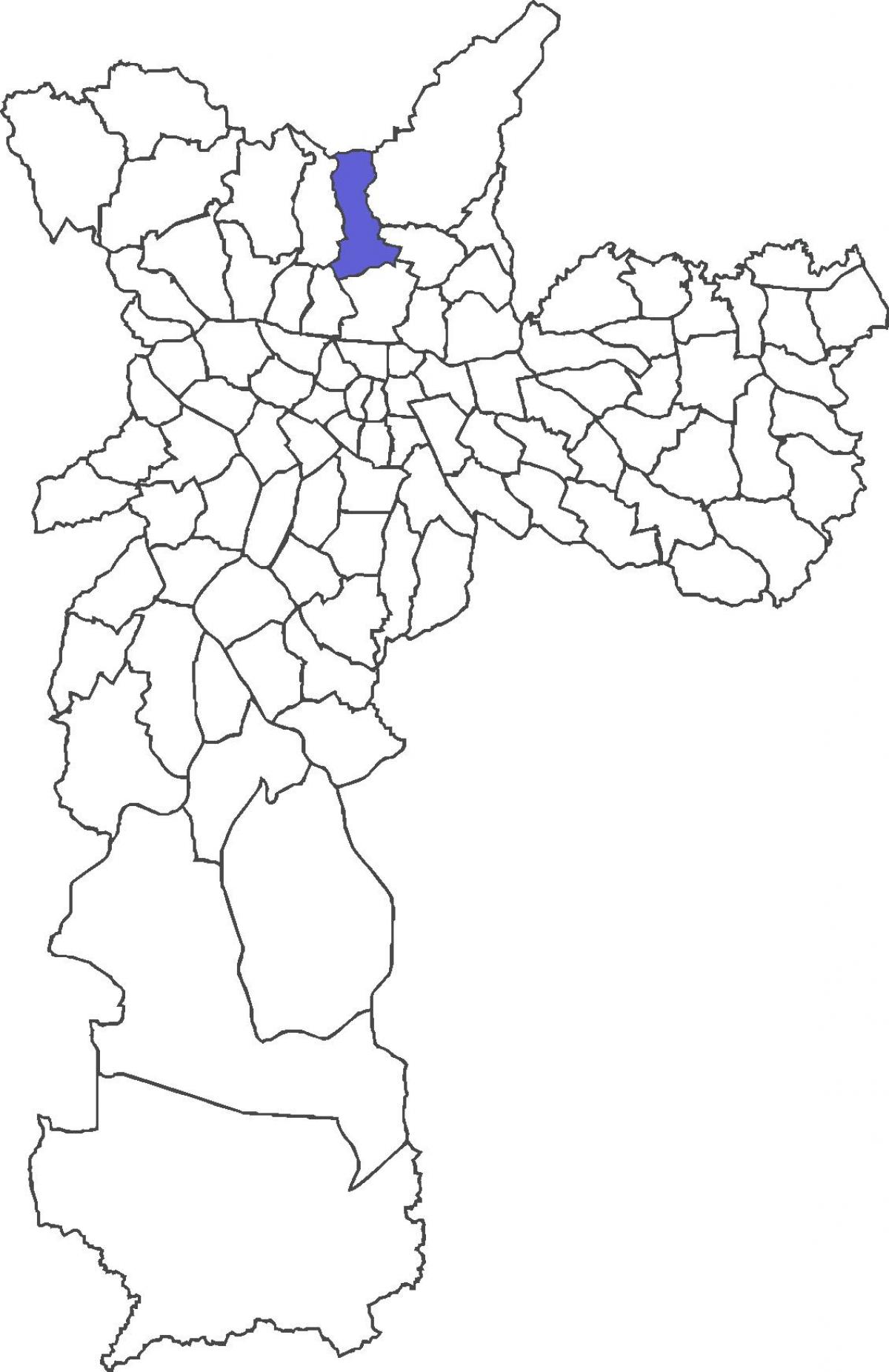 Mapa de Mandaqui districte