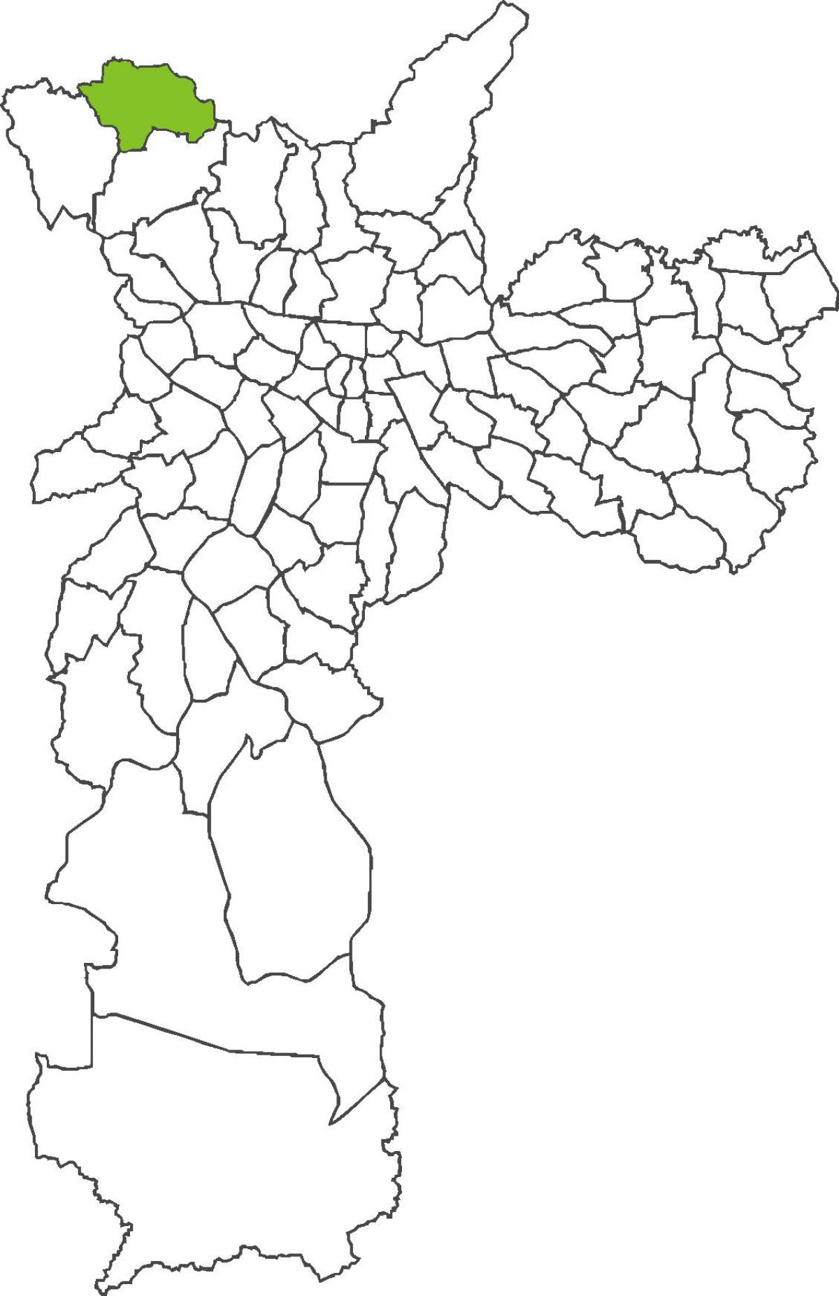 Mapa de Perus districte