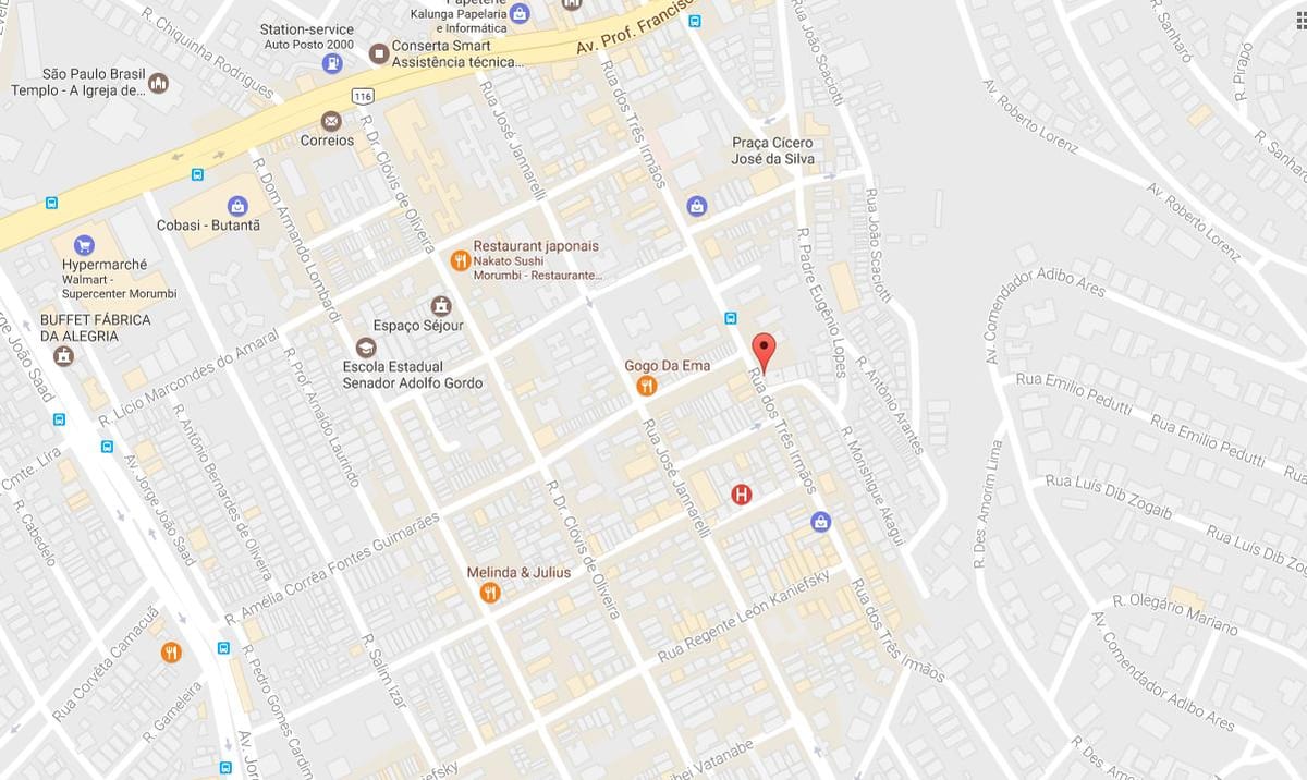 Mapa de Socors São Paulo