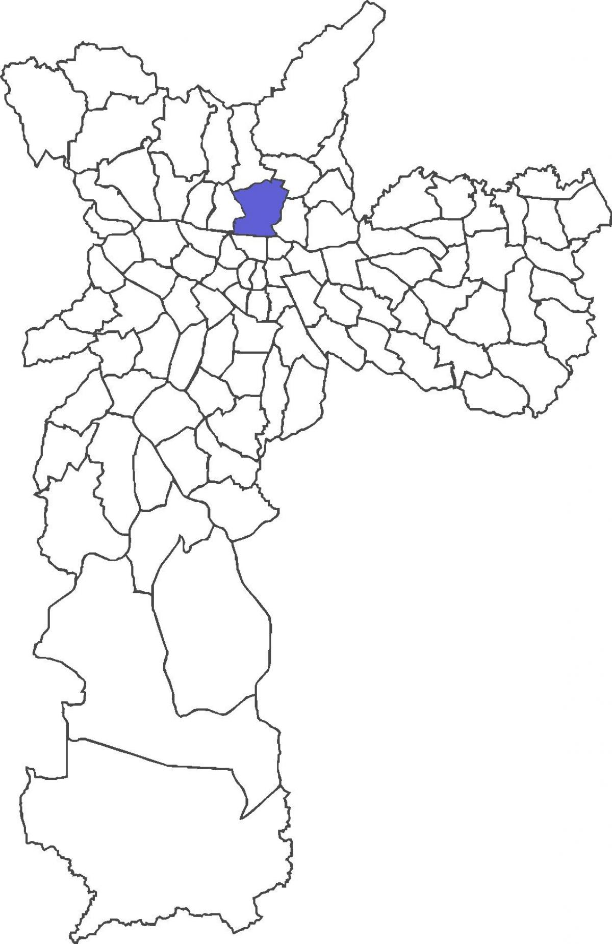 Mapa de Santana districte