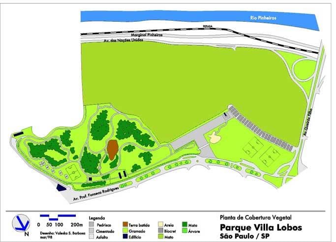 Mapa de Villa lobos Parc
