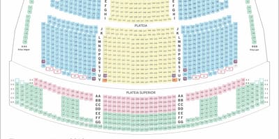 Mapa d'Alfa São Paulo teatre