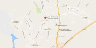 Mapa de Anhangüera São Paulo