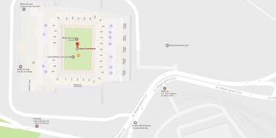 Mapa de Sorra Co - Accés