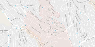Mapa de Brasilândia São Paulo