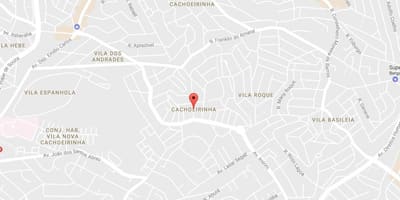 Mapa de Cachoeirinha São Paulo