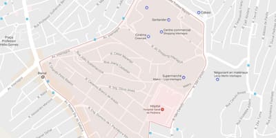Mapa de Campo Grande, São Paulo