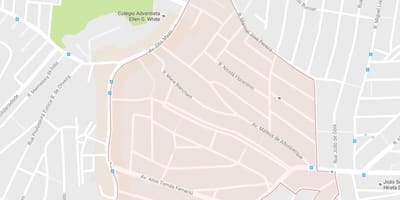 Mapa de Capão Redondo São Paulo