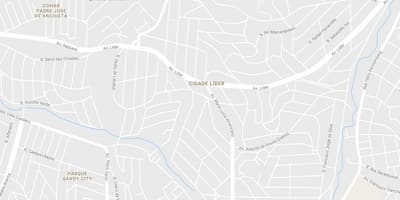Mapa de Ciutat Líder São Paulo
