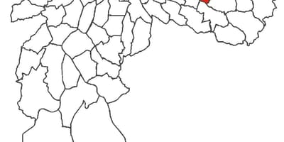Mapa de Ciutat Líder districte