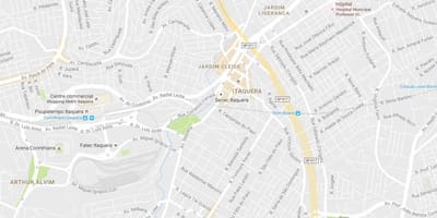 Mapa de Itaquera São Paulo