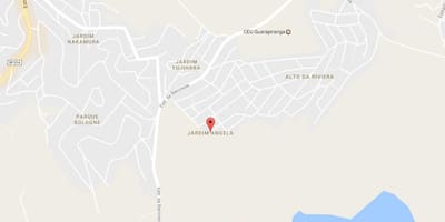 Mapa de Jardim Ângela São Paulo