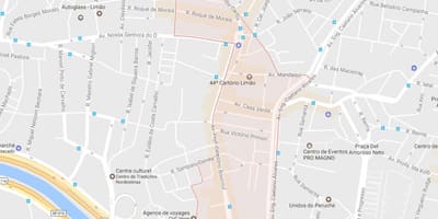 Mapa de Limão São Paulo