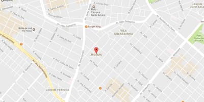 Mapa de Moema São Paulo