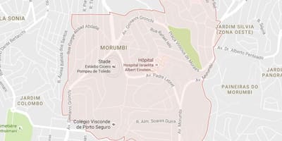 Mapa de Morumbi São Paulo