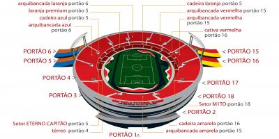 Mapa de Morumbi São Paulo estadi