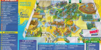 Mapa de Mònica parc
