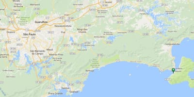 Mapa de la platja Julião